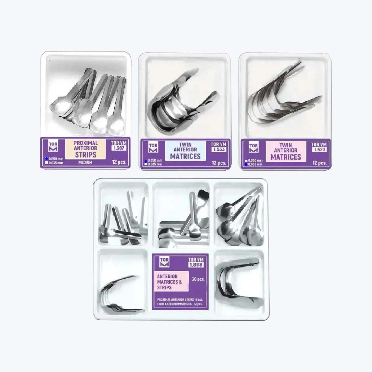 Tor Vm Anterior Metal Matrices and Strips